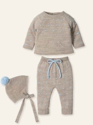 TRAJE 3P DOTS-NUT / MAC ILUSION