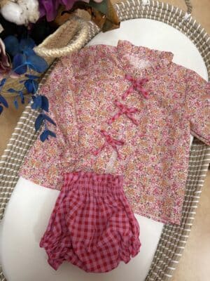 CONJUNTO CAMISA Y BRAGA / MUCHO GUSTO MAMI