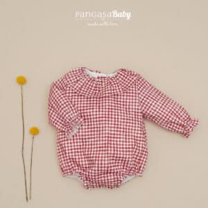 PELELE CUADROS CEREZA / PANGASA