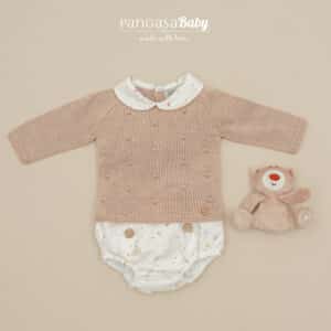 CONJUNTO RANITA PATO Y FLORES / PANGASA