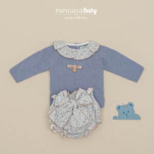 CONJUNTO BRAGUITA BRUMA FLORES / PANGASA