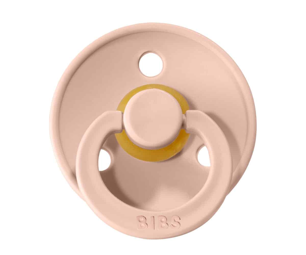 2 Chupetes BIBS Colour Round Blush/Vanilla BIBS / TUTETE - Imagen 2