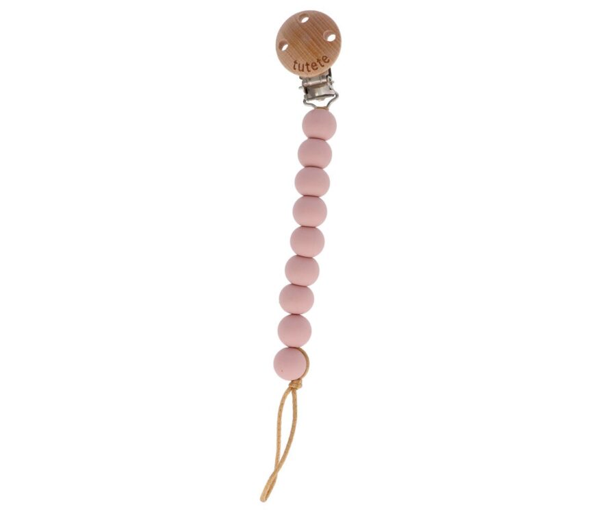 Chupetero Silicona Pure Pink / TUTETE