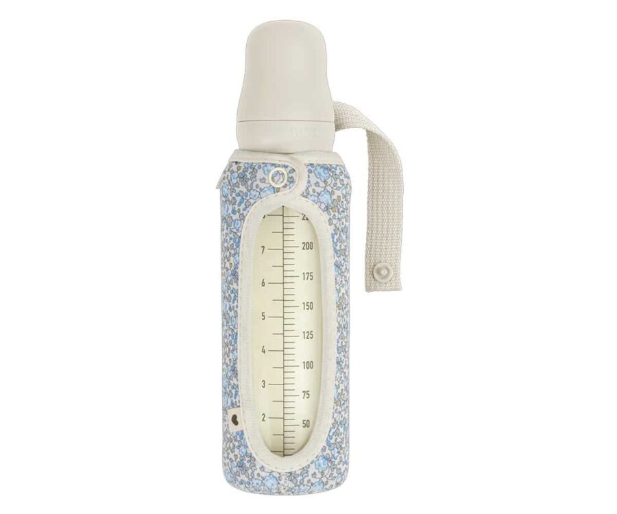 Biberón Cristal BIBS Ivory 225ml + Funda Biberón Regalo / TUTETE