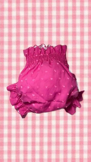 BRAGUITA PLUMETI ROSA / MUCHO GUSTO MAMI