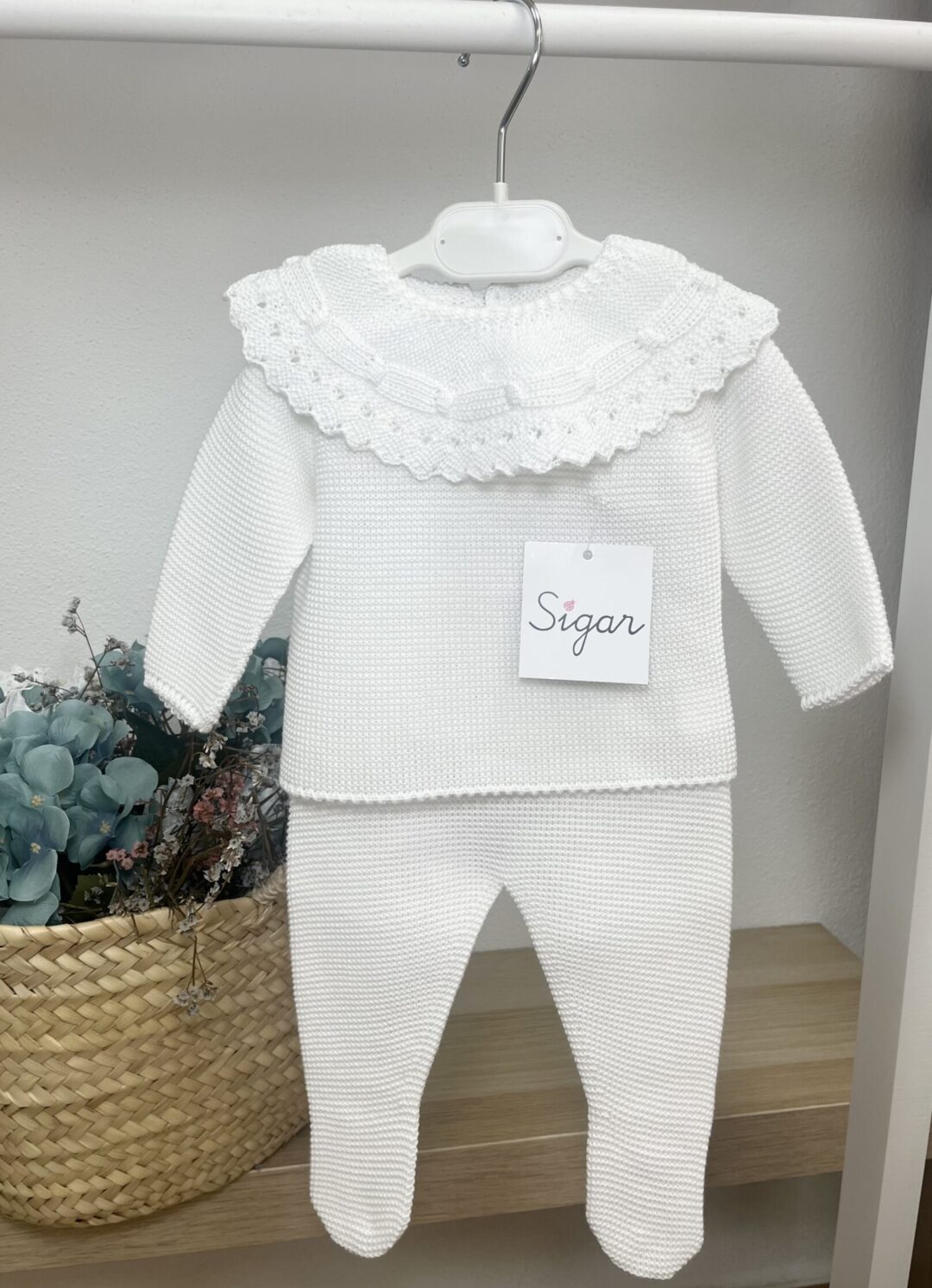 TRAJE 2P POLAINA BLANCO / SIGAR