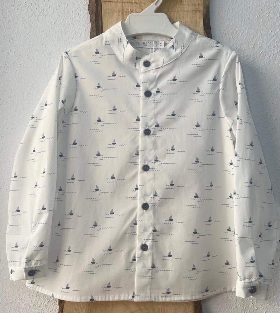 CONJUNTO CAMISA BARCOS Y BERMUDAS / PALOMA DE LA O
