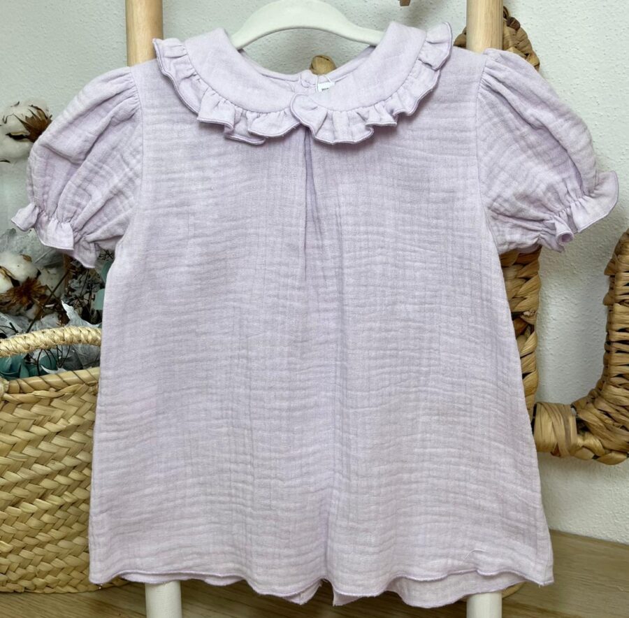 BLUSA MALVA / PALOMA DE LA O