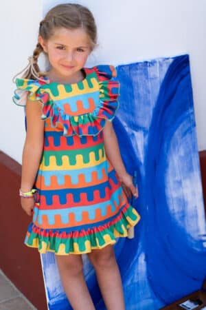 VESTIDO ESTAMPADO  / JOSÉ VARON
