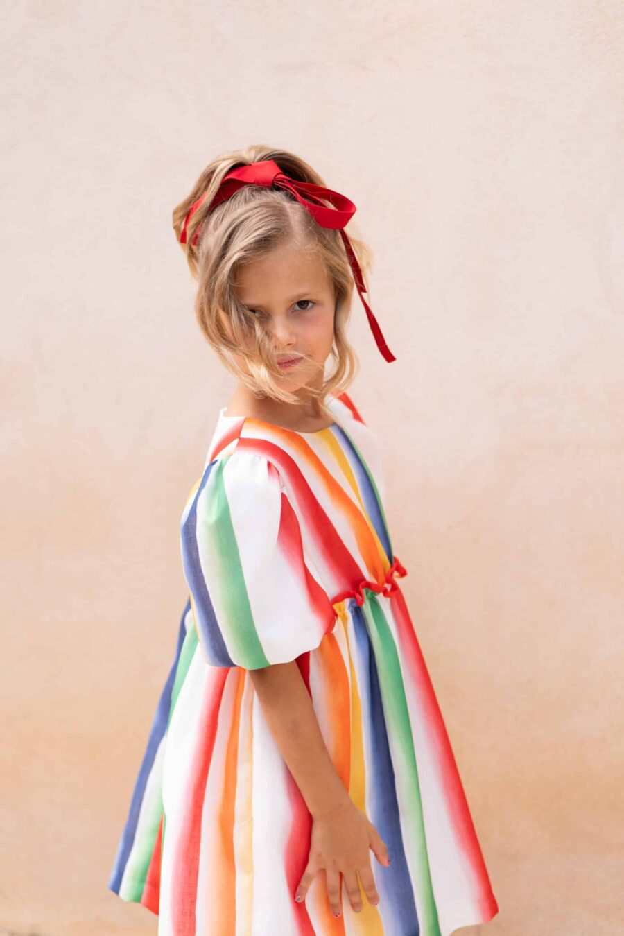 VESTIDO MULTICOLOR NIÑA / COCOTE