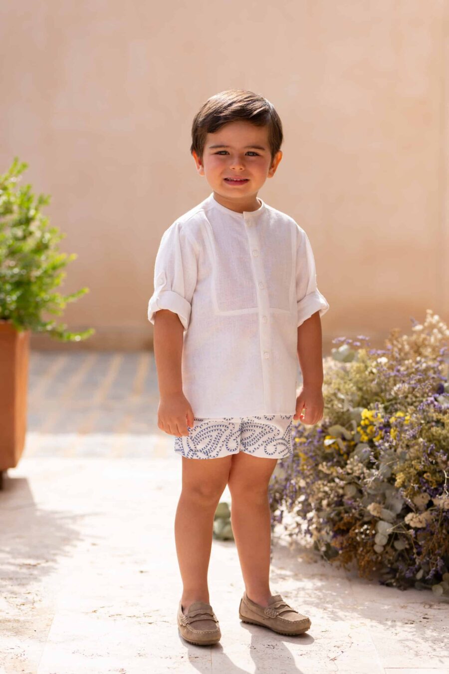 CONJUNTO BORDADO NIÑO 2P / COCOTE
