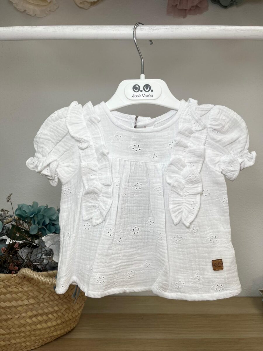 BLUSA BORDADA / JOSÉ VARON