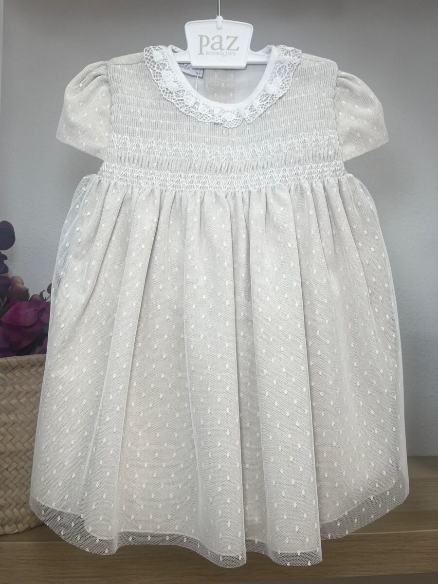 VESTIDO TUL PLUMETY "NECTAR" / PAZ RODRIGUEZ