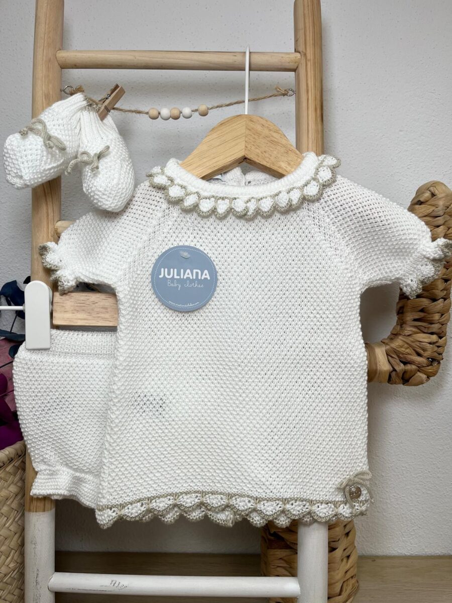 CONJUNTO 3.P BRAGA PUNTO ONDAS COMBINADAS / JULIANA