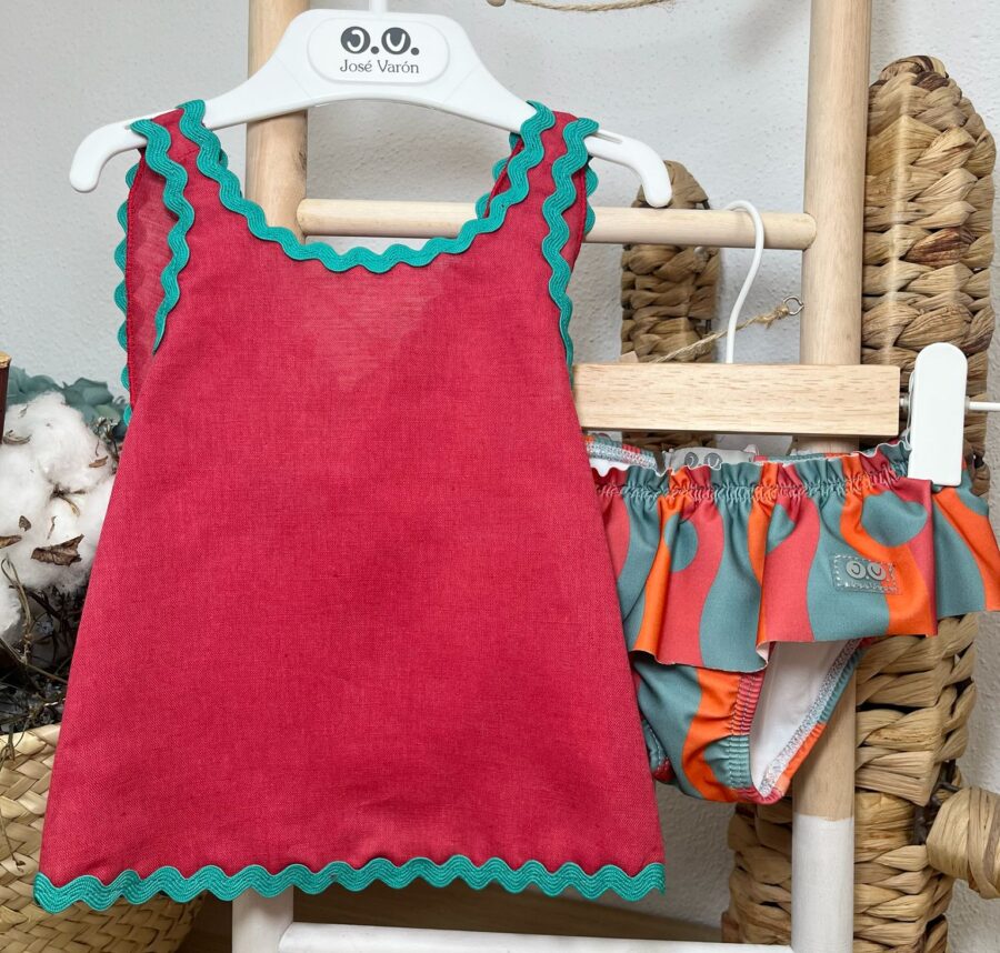 KAFTAN LINO Y CULETIN ONDAS  / JOSE VARON