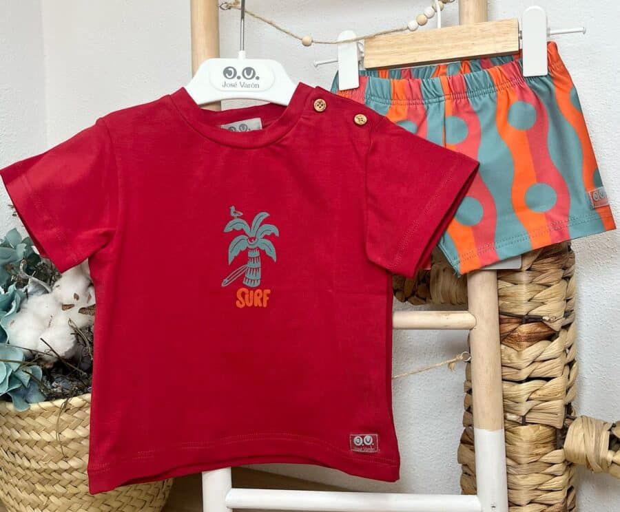 CAMISETA Y BOND ONDAS  / JOSE VARON