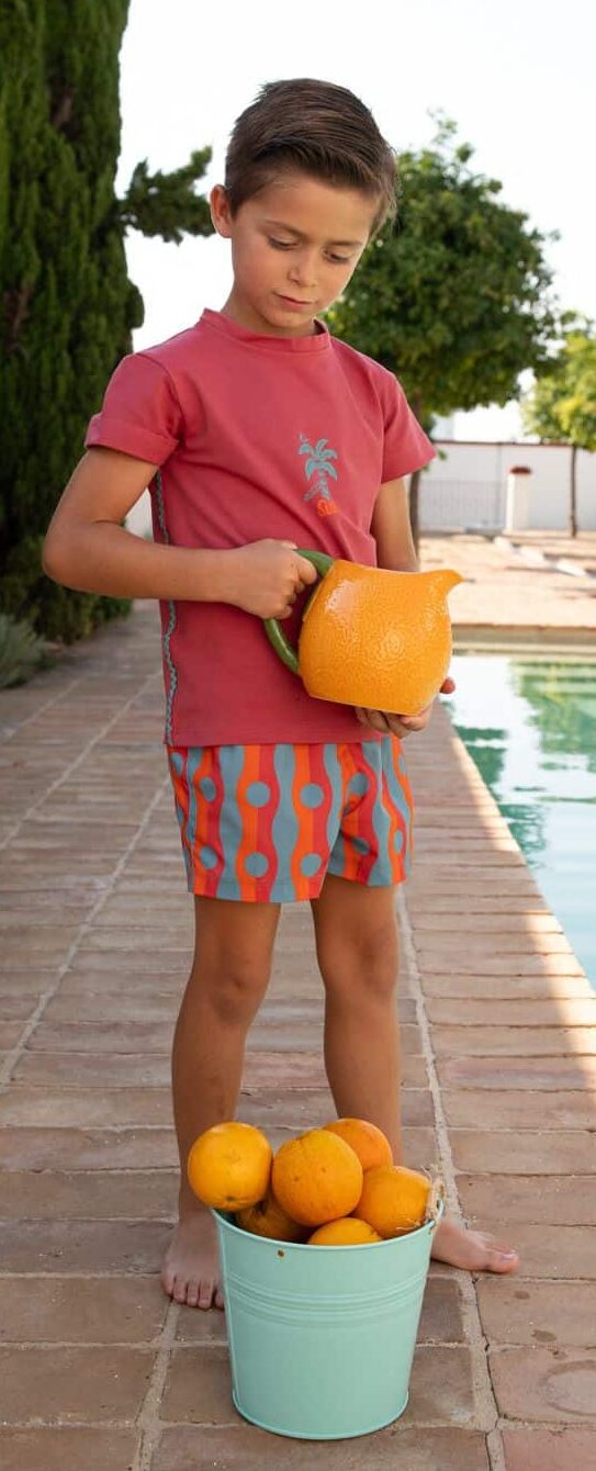 CAMISETA Y BERMUDAS ONDAS / JOSE VARON
