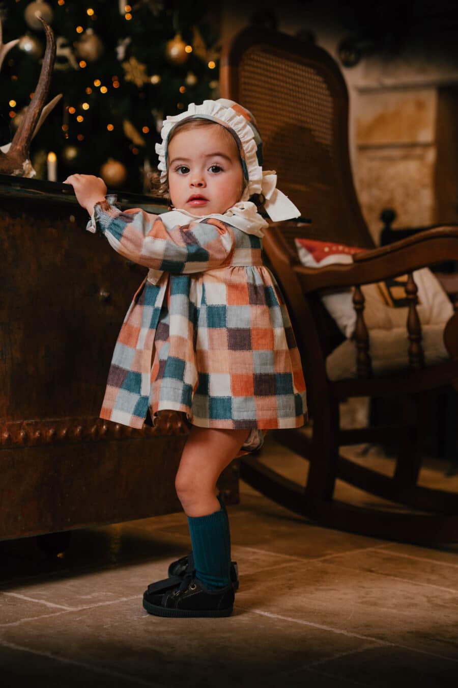 VESTIDO CUADROS 3P / COCOTE