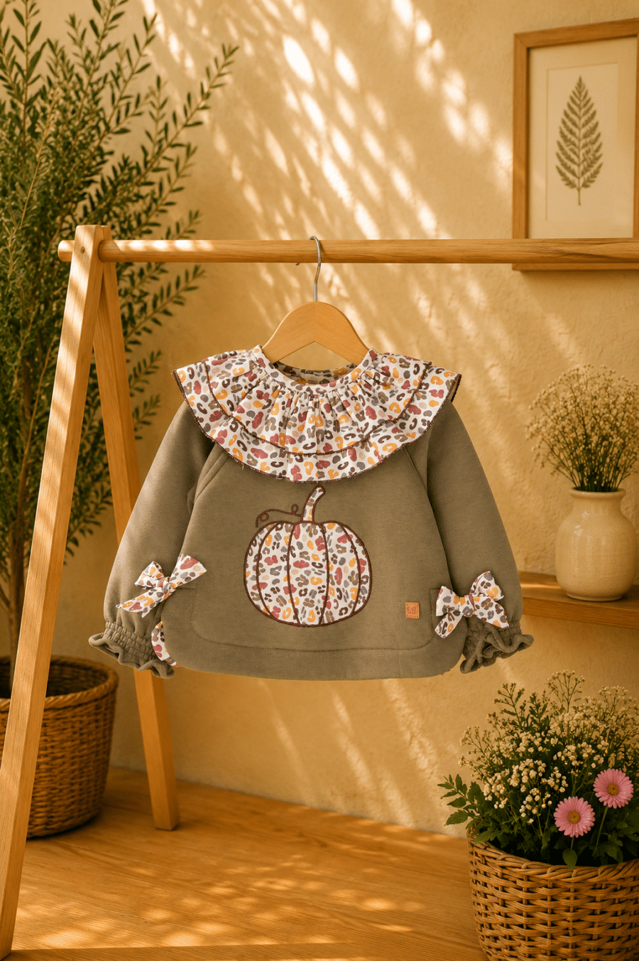 SUDADERA CALABAZA / JOSÉ VARÓN