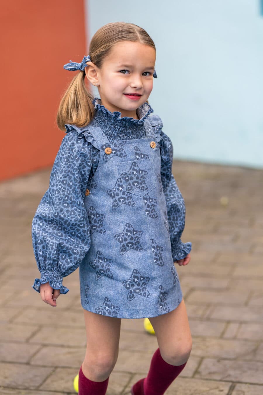 CONJUNTO DENIM ESTRELLAS / JOSÉ VARÓN
